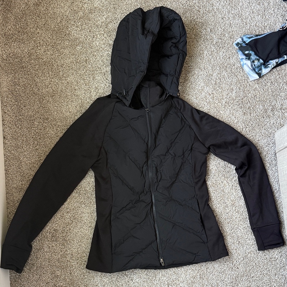Athleta Women's Black Puffer Jacket